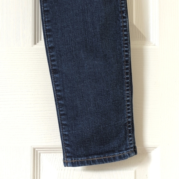 Madewell Classic 10" High Rise Dark Indigo Wash Ankle Length Skinny Jeans 25 - Picture 16 of 16